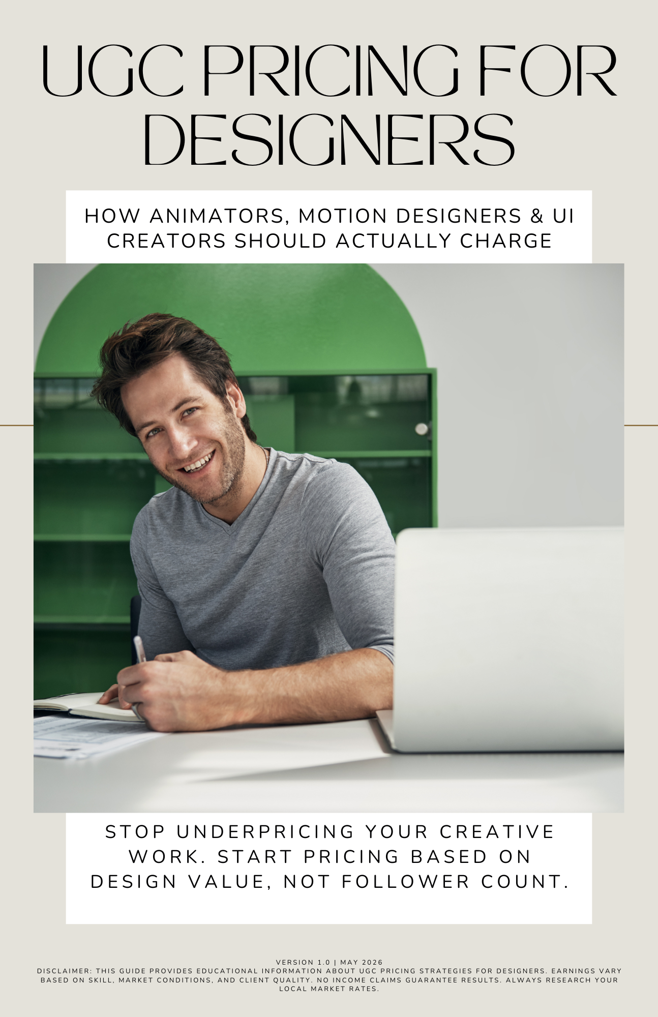 UGC PRICING FOR DESIGNERS